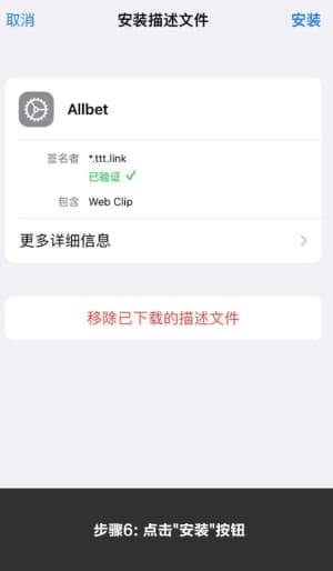 苹果官方TestFlight测试沙盒受信任证书安装授权演示6